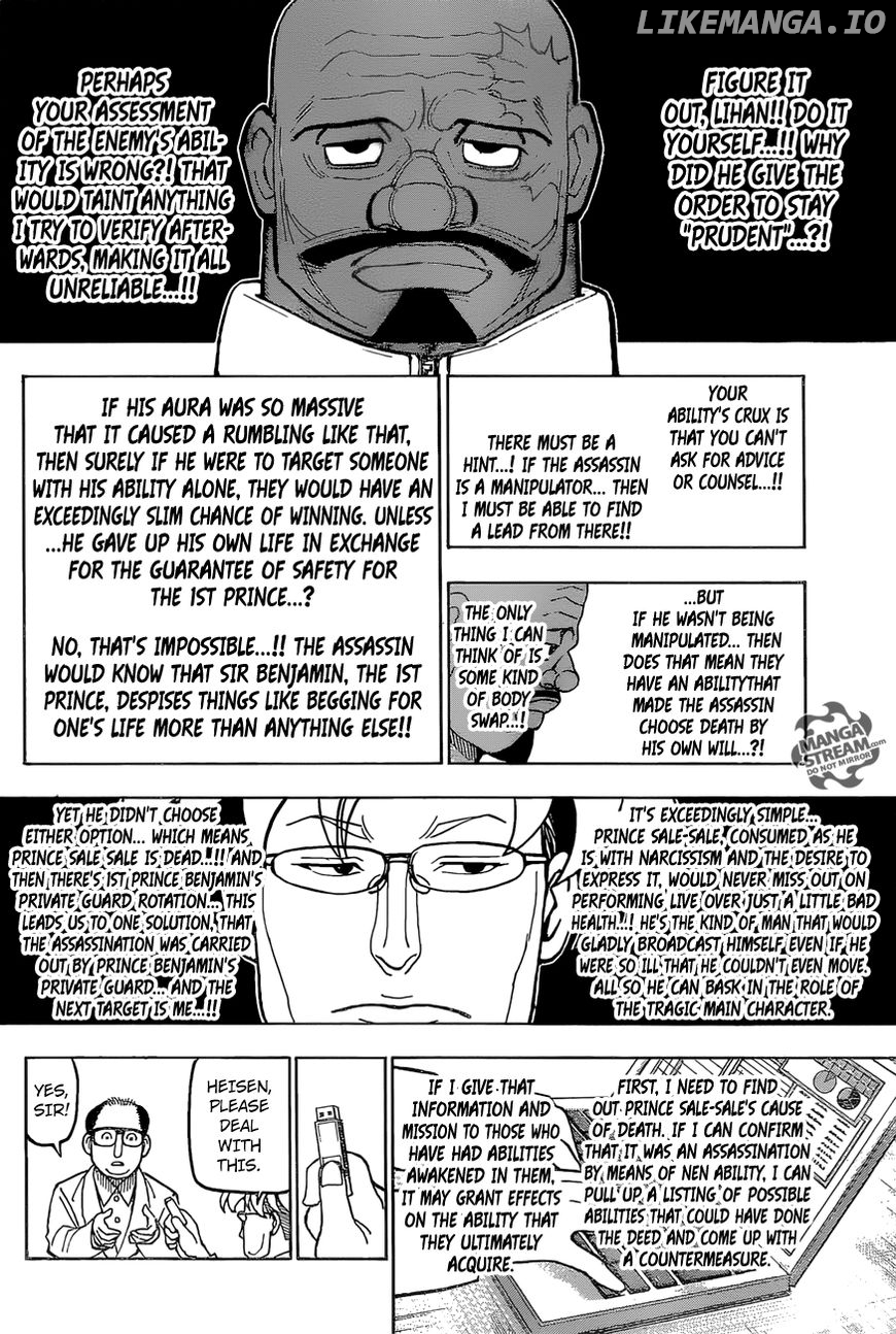 Hunter x Hunter, Chapter 388 image 19